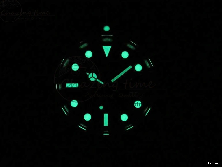 MiroTime 0502 Effortless Submariner 16610 LV Kermit Green 904L Steel ARF1:1 Best Edition on SS Bracelet SH 2577